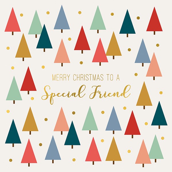 Merry Christmas To A Special Friend Card